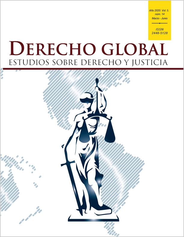 derecho global año 2020, vol 5, num 14